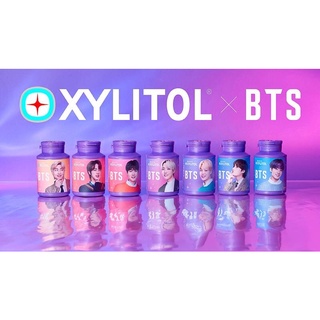 พร้อมส่งหมากฝรั่งไซลิทอล BTS mix fruit