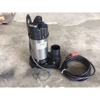 🔥โค้ดINC3LEL3ลด30฿ปั๊มแช่ สเตนเลส 2 นิ้ว 1 แรงม้า 380V Submersible Pump ยี่ห้อ Mitsubishi รุ่น SSP-755T