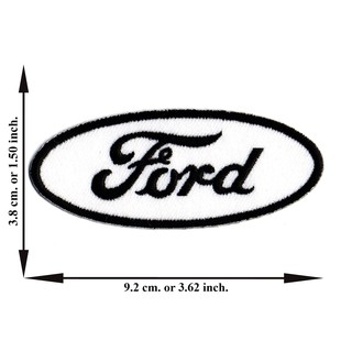 ตัดรีด ตัวรีดติดเสื้อ อาร์มปัก ติดเสื้อปัก ปักเสื้อ DIYลาย FORD1