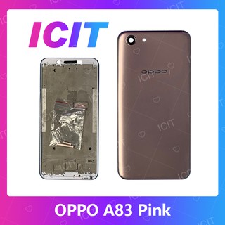 OPPO A83 อะไหล่บอดี้ เคสกลางพร้อมฝาหลัง Body For oppo a83 อะไหล่มือถือ ICIT 2020