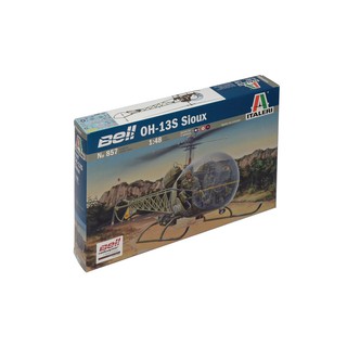 พลาสติก โมเดล ประกอบ ITALERI สเกล 1/48 OH - 13S Sioux (0857)