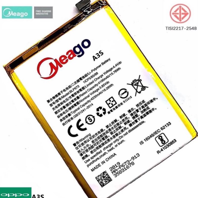 แบต Oppo A3S