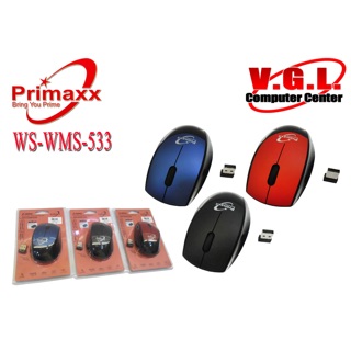 Mouse Wireless Primaxx WS-WMS-533