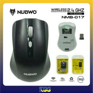 เมาส์ไร้สาย ไร้เสียงคลิก NUBWO NMB-017 Wireless Silent Mouse ประกัน 1 ปี