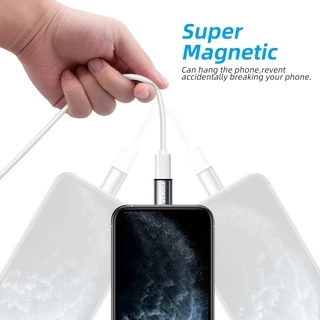 Fonken อะแดปเตอร์แปลงสายชาร์จแม่เหล็ก Type C Micro Usb