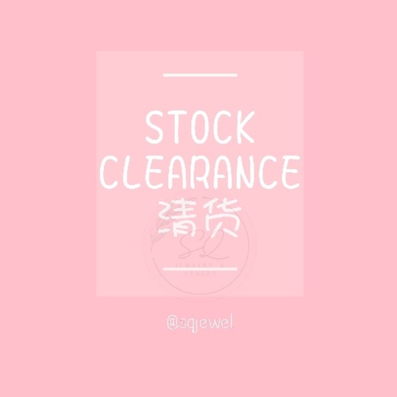 LAST PIECE CLEARANCE S925 EARRINGS & NECKLACE ใหม่