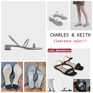 รองเท้า Charles&amp;Keith แท้🔥สินค้า Clearance sale อ่านรายละเอียดด้านล่างก่อนสั่งซื้อจ้า