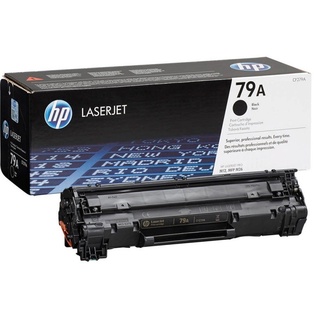 79A ตลับหมึกโทนเนอร์ สีดำ HP 79A(CF279A)  หมึกสีดำ  ปริมาณการพิมพ์ บนกระดาษขนาด A4 ใช้พิมพ์งานได้ประมาณ 1,000 แผ่น