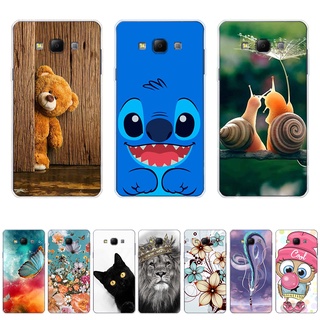 เคสโทรศัพท์ซิลิโคน TPU แบบนิ่ม ลายธีมเคลือบ A34 สําหรับ Samsung Galaxy a3 2015 a5 2015 a7 2015 a8 2015