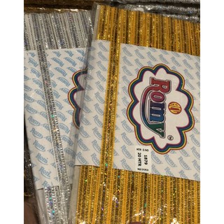 ดิ้นตกแต่งยาว20เมตรนิยมทำบาตรพระเหรียญโปรยทานแพ็คละ120บาท(ปรับราคาลง‼️‼️‼️)