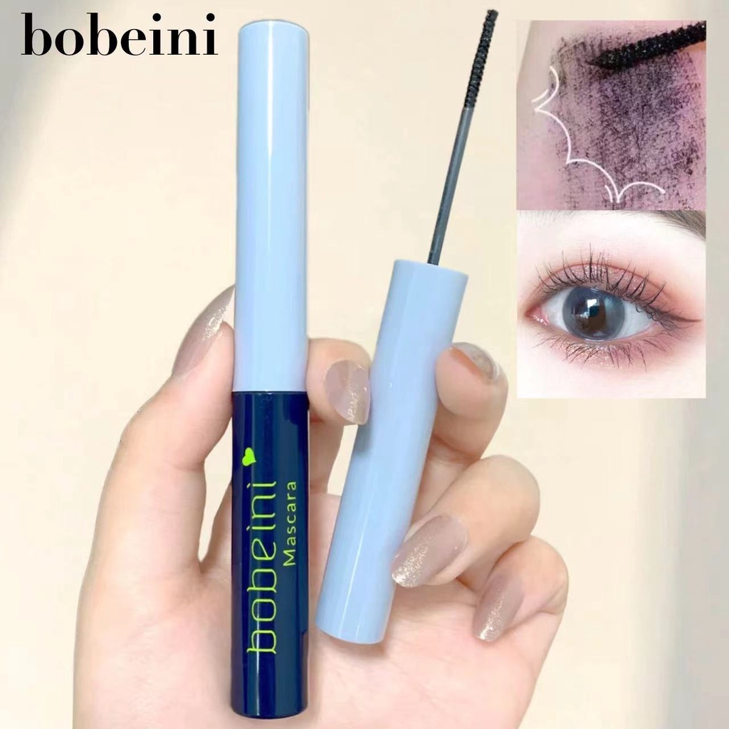 bobeini 1058 มาสคาร่าหัวสลิม ปัดแล้วขนตายาว โค้งงอน เด้ง เรียงเส้นสวย เป็นธรรมชาติ ติดทน กันน้ำ ไม่แพนด้าSlender Mascara