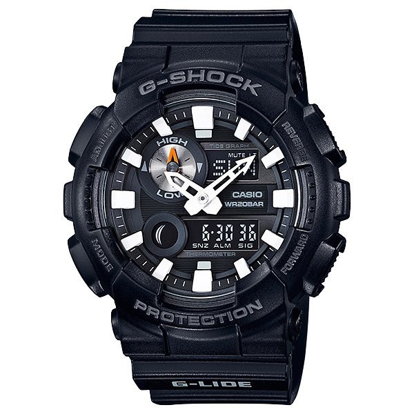 Casio G-Shock G-Lide นาฬิกาข้อมือผู้ชาย สายเรซิน รุ่น GAX-100B-1A
