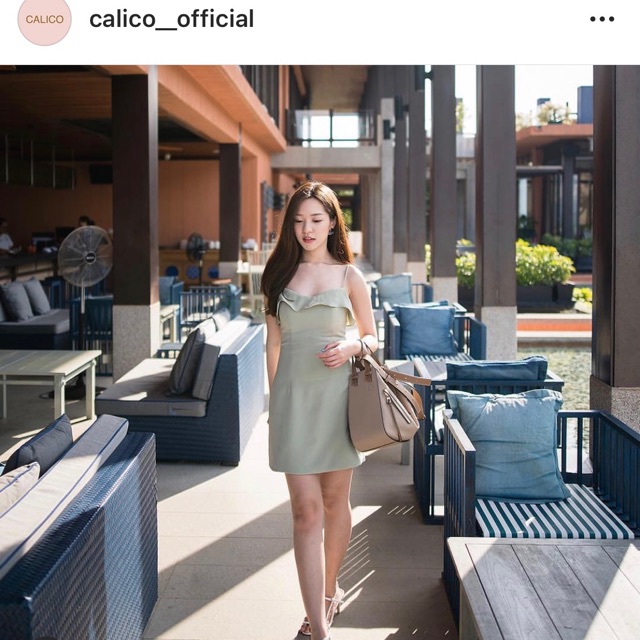 Calico.official : Jerico dress green XS