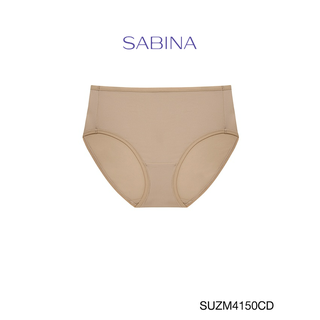 Sabina ซาบีน่า กางเกงชั้นใน รุ่น Panty Zone (ทรง Half) รหัส SUZM4150CD สีเนื้อเข้ม