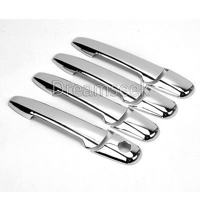 สําหรับ MAZDA 2 3 5 6 CX7 CX9 / Ford Mustang 2005-2011 / Lincoln MKX 2007-2010 Chrome มือจับประตูจับฝาครอบ Molding Bezel Garnish