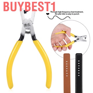 เหล็กกล้าคาร์บอนนาฬิกา Puncher เข็มขัดห่วงสายเจาะ Plier เครื่องมือซ่อม