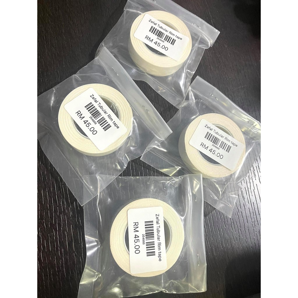 ZEFAL TUBULAR RIM TAPE (สีขาว) JANTOPLAST