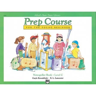 หนังสือเรียนเปียโน Alfred's Basic Piano Prep Course: Notespeller Book