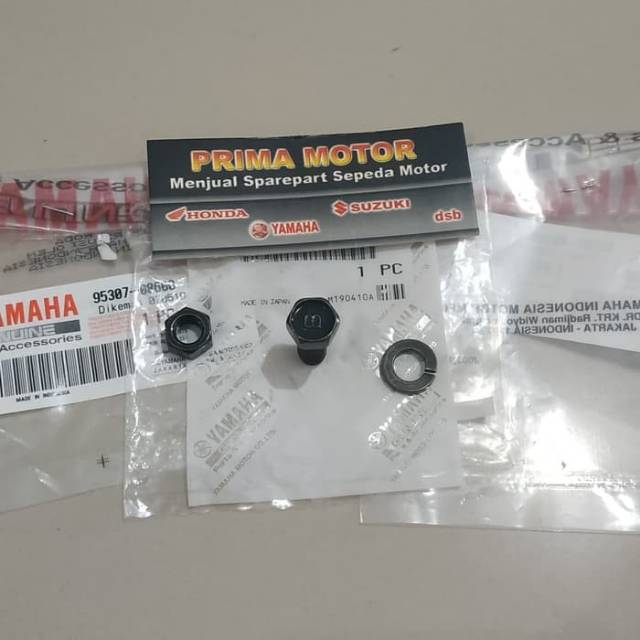 RX KING REAR FALCON BOLT SIDE PART ORIGINAL YAMAHA YGP