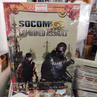 แผ่นเกมส์ Ps2 Socom U.S.Navy Seals Combines Assault เกมเพลย์สเตชั่น2