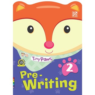 หนังสือเรียนเตรียมอนุบาล Tiny Paws Pre-Writing Book 2 Pelangithai