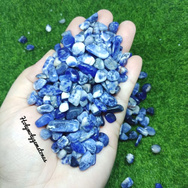 ⚡⚡พร้อมส่ง⚡⚡🔵Mini Sodalite🔵