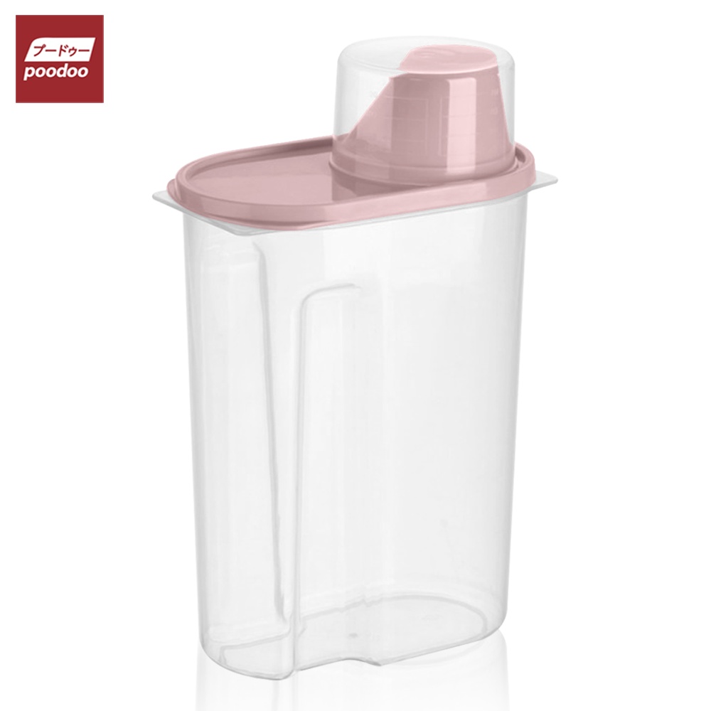 กล่องข้าวสาร กล่องเก็บธัญพืช กันแมลง Rice Storage Box กล่องเก็บอาหารแห้ง พร้อมถ้วยตวง