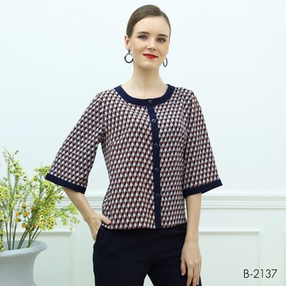 MIKIKO Blouse MI-B2137 แขนยาว IGPU21-7