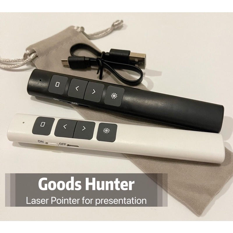 ส่งทุกวัน ไวสุด ชาร์จแบตได้ ⭐️เลเซอร์พ้อยเตอร์ laser pointer แถมสายชาร์จไว รีโมทเลเซอร์ไร้สาย มีusb receiverในตัว