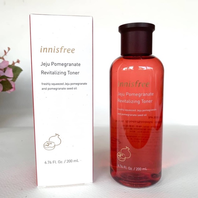 nnisfree Jeju Pomegranate Revitalizing Toner | Shopee Thailand