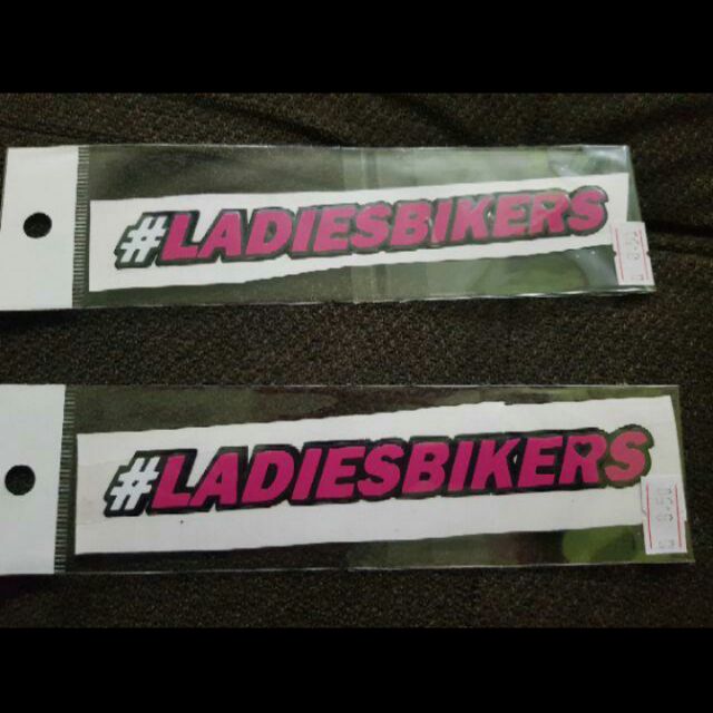 Stinker motor ladies Bikers สติ๊กเกอร์มอเตอร์ไซค์ Ladies Bikers