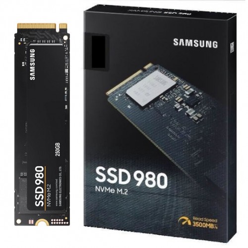 SAMSUNG SSD 980 M.2 PCIe NVMe 250GB สินค้าใหม่ พร้อมส่ง รับประกัน 5 ปี