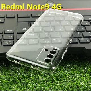 เคสโทรศัพท์มือถือ PC แข็ง แบบใส กันกระแทก สําหรับ Xiaomi Redmi Note 9 4G 5G