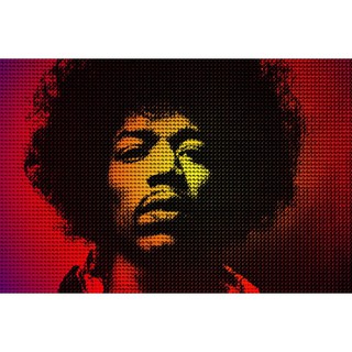 โปสเตอร์Jimi Hendrix โปสเตอร์จิมิ เฮนดริกซ์ โปสเตอร์ วอลเปเปอร์ ตกแต่งผนัง Poster โปสเตอร์วินเทจ โปสเตอร์วงดนตรี