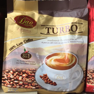 กาแฟดาว3in1 รสเข้มข้น(turbo)500g.(20g*25ซอง)