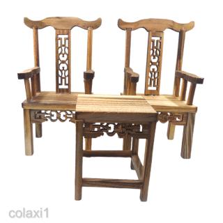 vintage miniature wooden houses