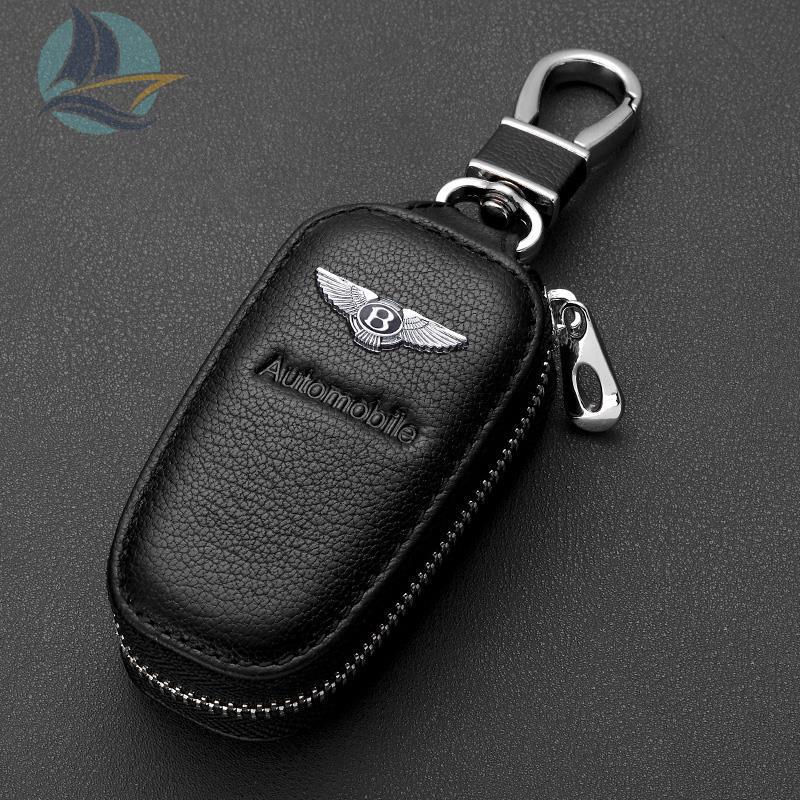 Bentley key case รีโมทคอนโทรลฝาครอบป้องกันสำหรับ Flying Spur Continental Bentayga Mulsanne พิเศษหนัง