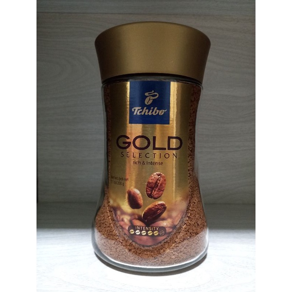 Tchibo ทชิโบ โกลด์ ซีเล็คชั่น ริช& อินเท็นซ์ (กาแฟสำเร็จรูป) ปริมาณ200 กรัม