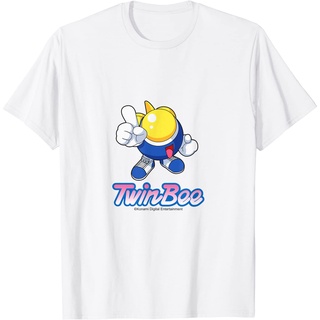 เสื้อยืดผ้าฝ้ายพรีเมี่ยม เสื้อยืด ลาย "Twin bee" สําหรับผู้ใหญ่