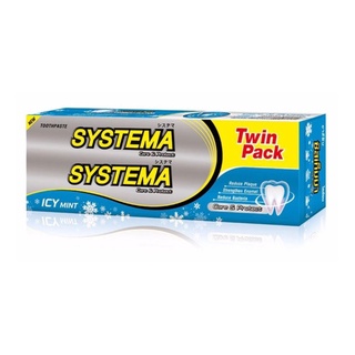 ✨สุดพิเศษ✨ SYSTEMA  ซิสเทมม่า ยาสีฟันไอซี่มินท์ 160 กรัม x 2 🚚พร้อมส่ง!! 💨