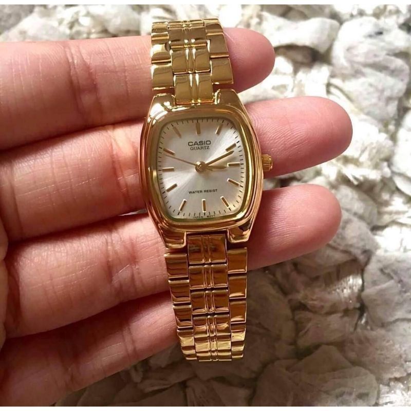 Casio นาฬิกาข้อมือผู้หญิง สายสแตนเลส รุ่น LTP-1169N-9A - ของแท้100%