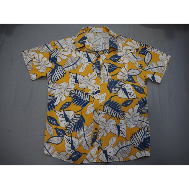 “BAMS” ลด100บาท | เสื้อฮาวาย สีเหลือง