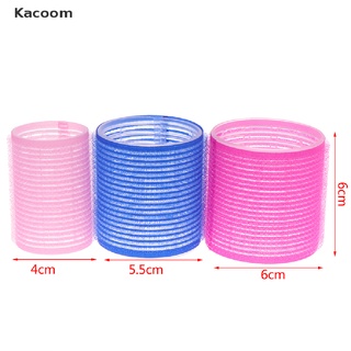 Kacoom โรลม้วนผม มีกาวในตัว Diy 6 ชิ้น