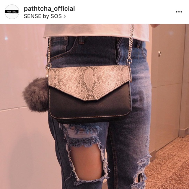 กระเป๋า ซื้อจากร้าน pathtcha_official SENSE by SOS