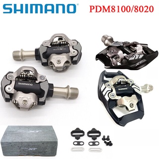 Shimano Decoratione ที่เหยียบเท้าจักรยาน XT PD-M8100 M8000 M8020 พร้อมคลีทบันไดจักรยาน SH51