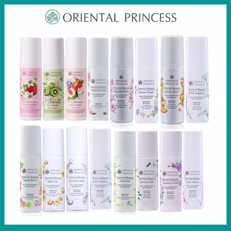 (พร้อมส่ง) Oriental princess Fresh &amp; Juicy Delight  Scent Roller Roll on