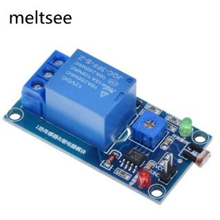 โมดูลเซนเซอร์ตรวจจับแสง 5V 12V 5V 12V Light Photoswitch Sensor Switch LDR Photoresistor Relay Module