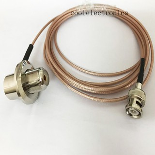 BNC ชาย SO239 UHF หญิงมุมขวา RG316 สําหรับรถยนต์เสาอากาศวิทย…