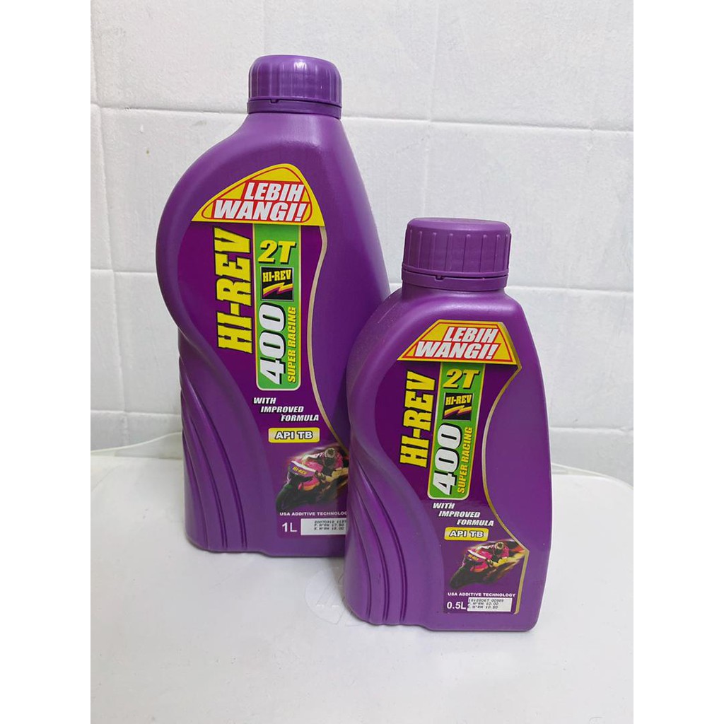 HI-REV 400 2T SUPER RACING API TB พร้อมสูตรปรับปรุง!!! ( 1L & 0.5L)