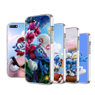 เคสใส แบบนิ่ม ลาย Smurfs WI-136 สําหรับ Motorola Moto G7 Power G7 Play G6 G31 G41 G51 G71 Plus